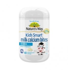Nature`s Way Kids Smart Milk Calcium Bites DHA